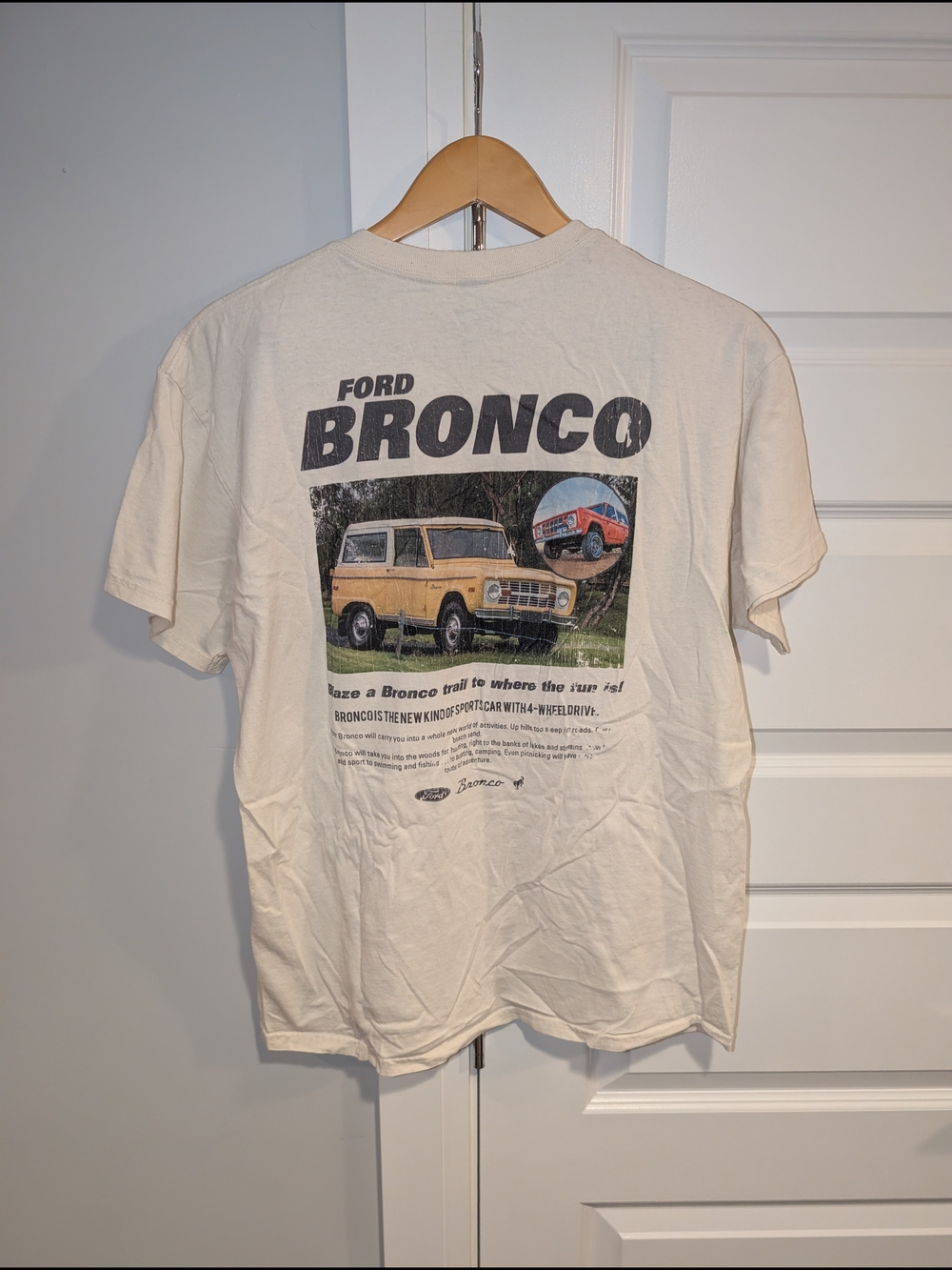 Ford Bronco Car Graphic Tee